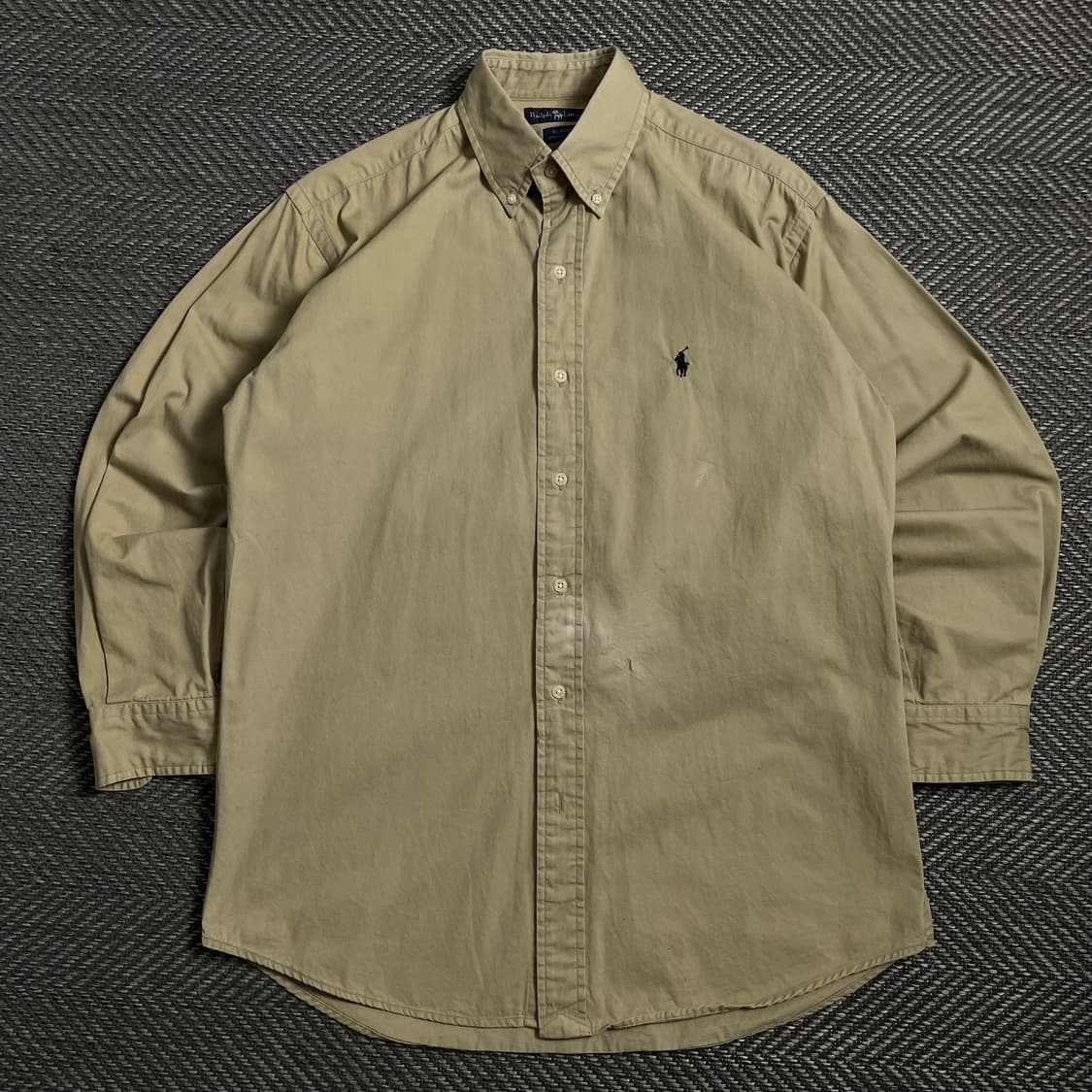 폴로 랄프로렌 포니 로고 옥스포드 셔츠 베이지y 3996 상품이미지2