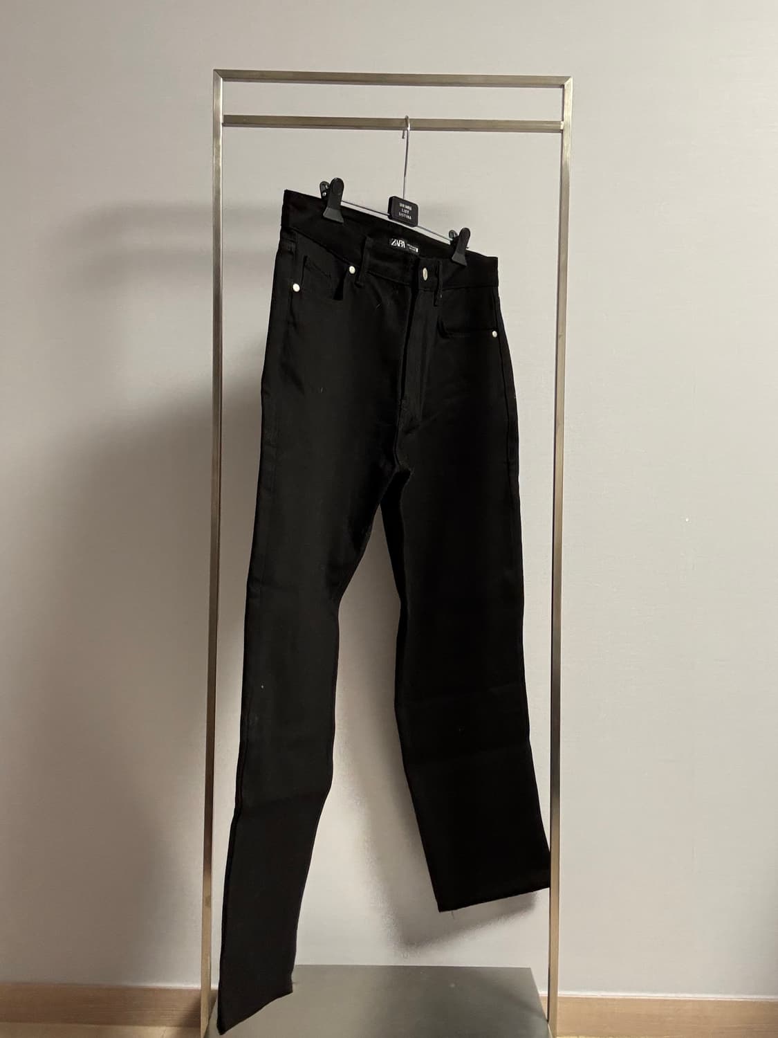 ZARA 블랙 데님 팬츠 32 상품이미지2