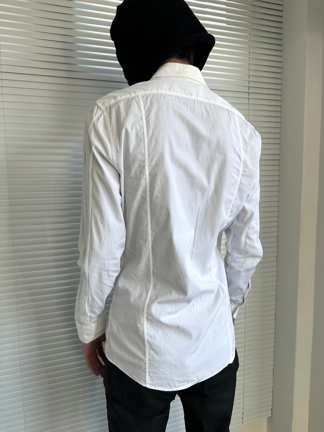 구찌 2012 슬림핏 화이트 드레스 셔츠 상품이미지3