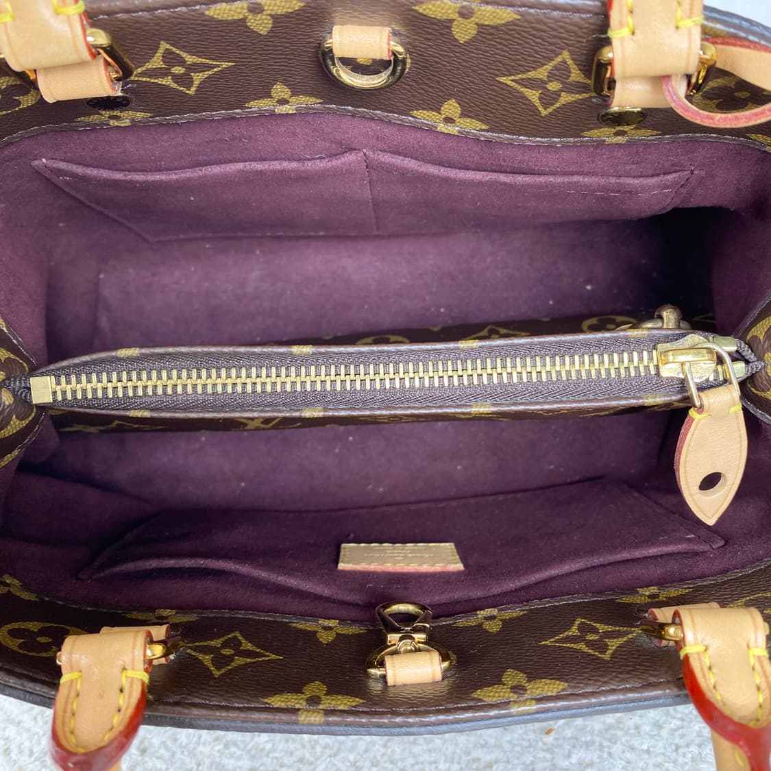 루이비통 몽테뉴 bb 토트백 상품이미지10