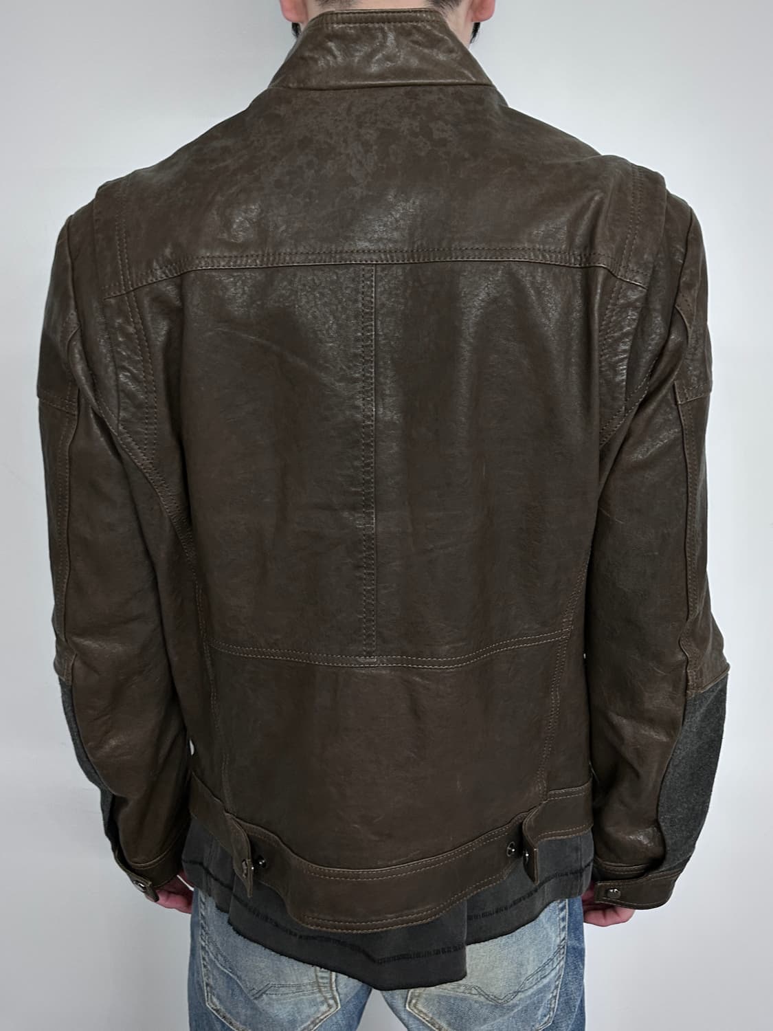 Sieg 램스킨 레더 자켓 상품이미지5