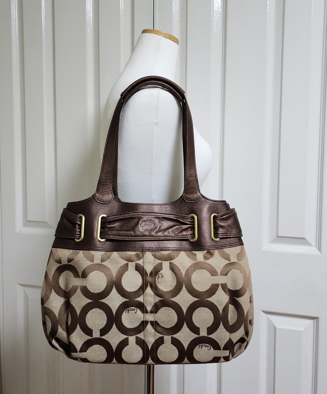 상태굿) 코치 옵아트 숄더백 상품이미지5