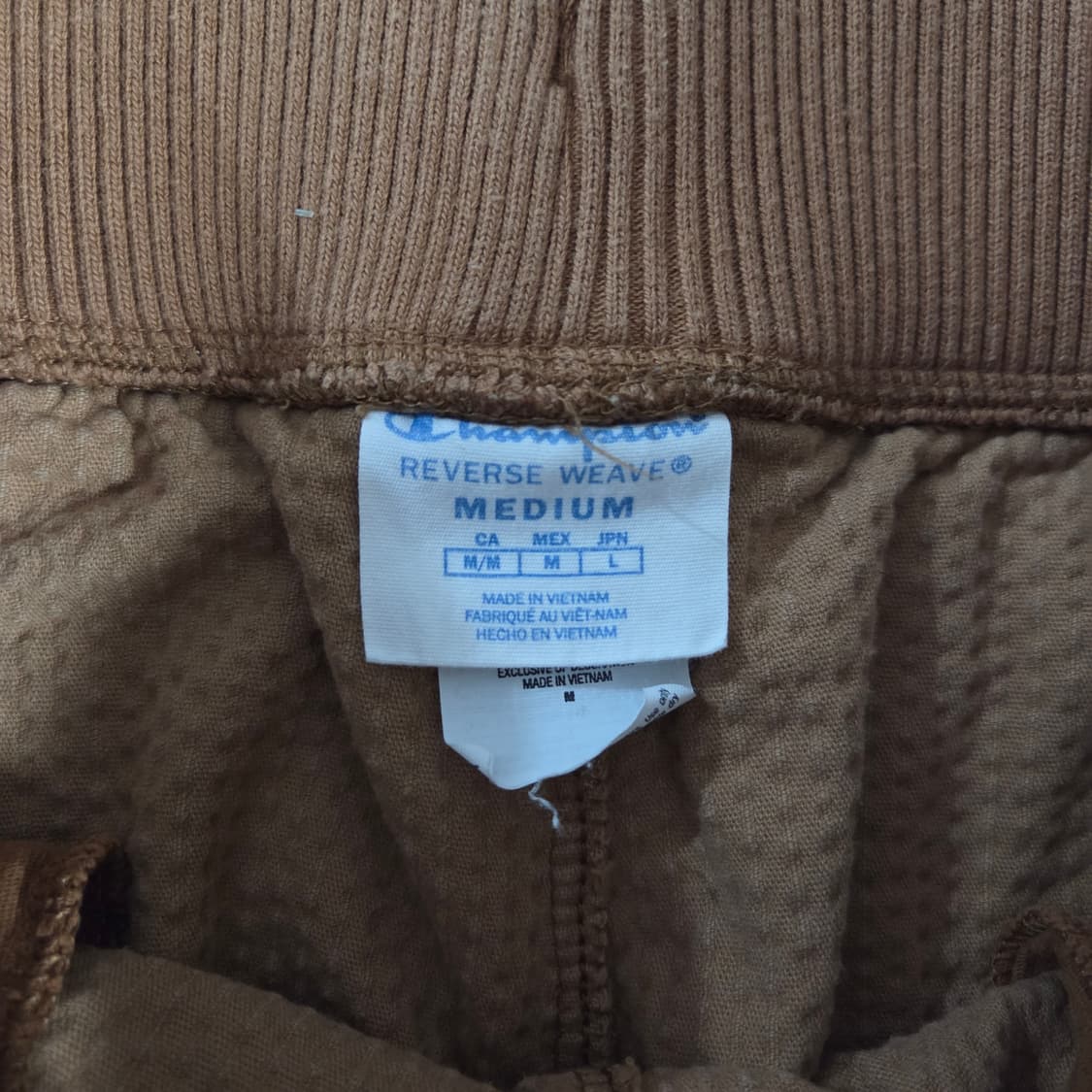 챔피온 블루택 리버스위브 코듀로이 조거팬츠 M 상품이미지4