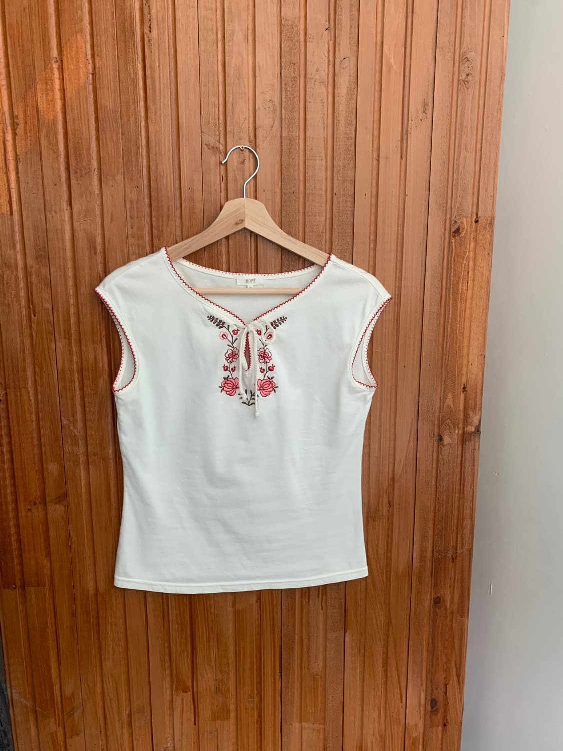 Embroidered Ribbon Short Sleeve 상품이미지6
