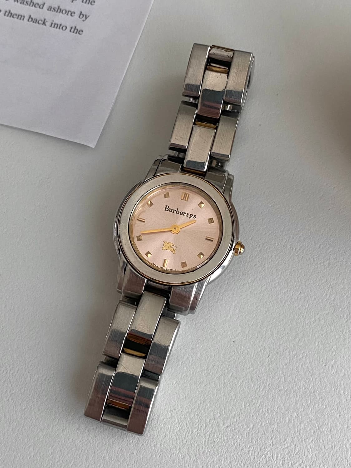 Burberrys 버버리 쿼츠 핑크 레이디스 상품이미지1