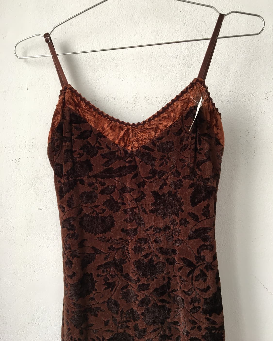 Pattern point velvet onepiece 상품이미지4