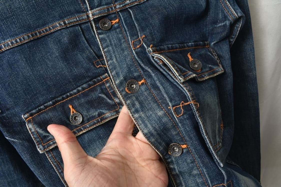 아바하우스 2세대 트러커 청자켓 2 M0217 상품이미지5