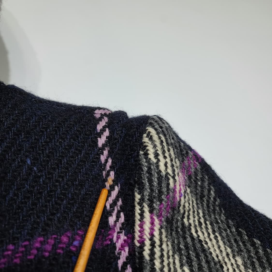 버버리 체크 후드 더플코트[S] 상품이미지5