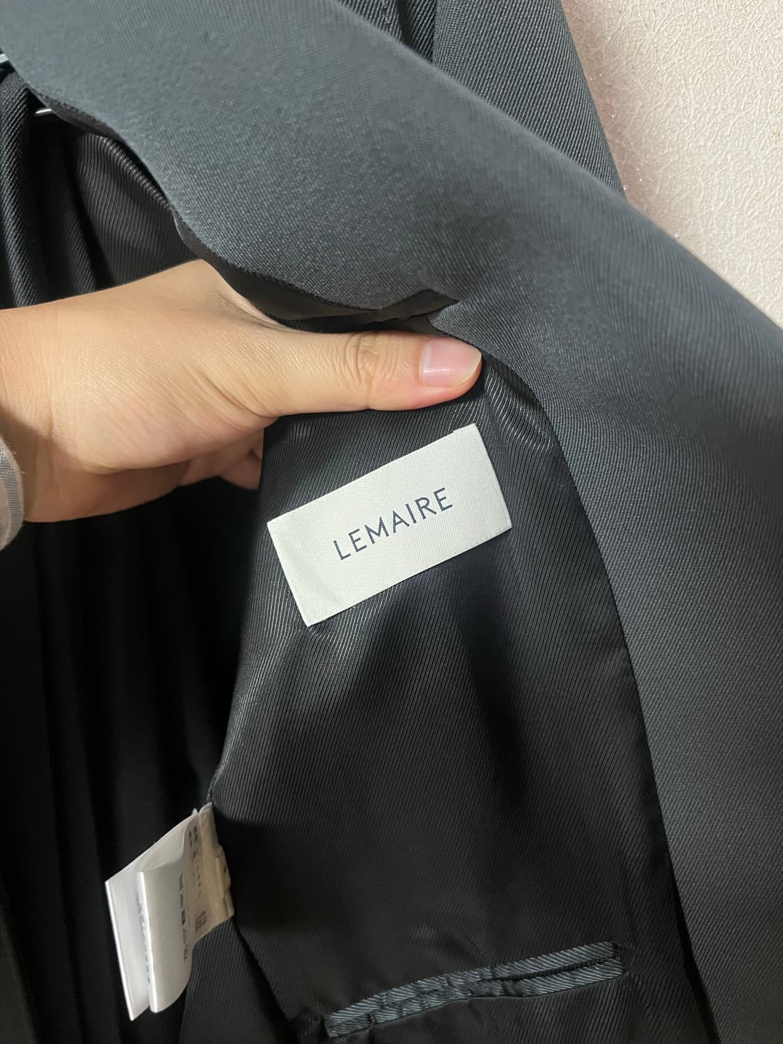 르메르/다크그레이 싱글 브레스티드 셋업/S,46 상품이미지4