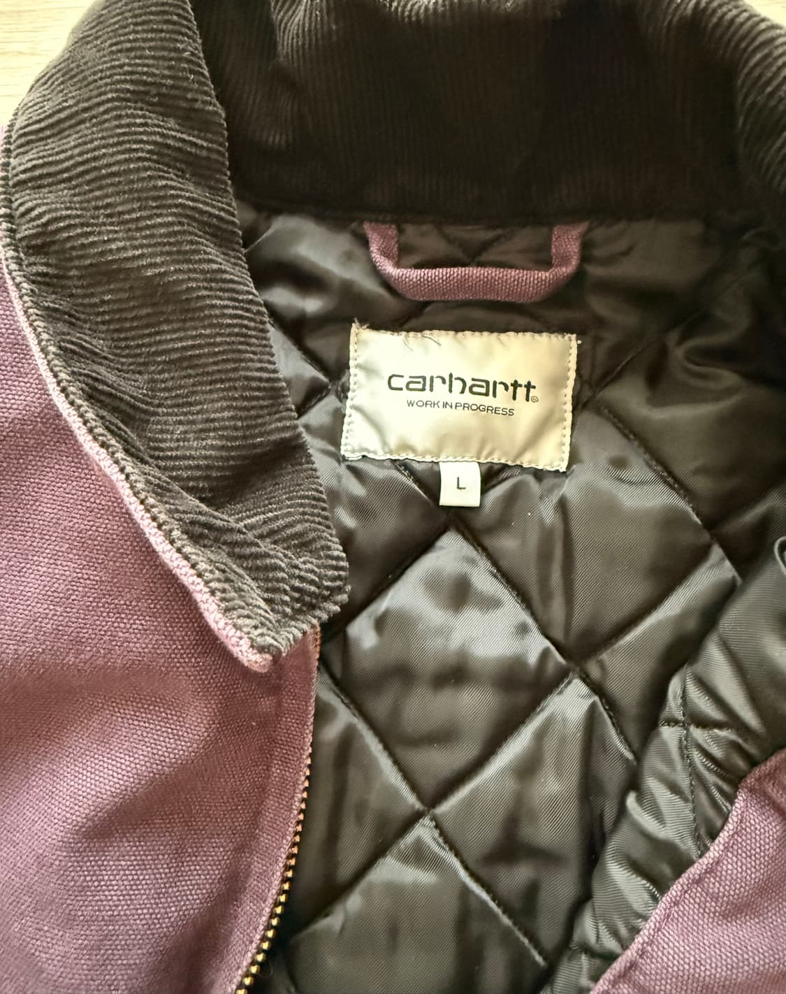 칼하트 WIP OG DETROIT Dark plum 상품이미지4