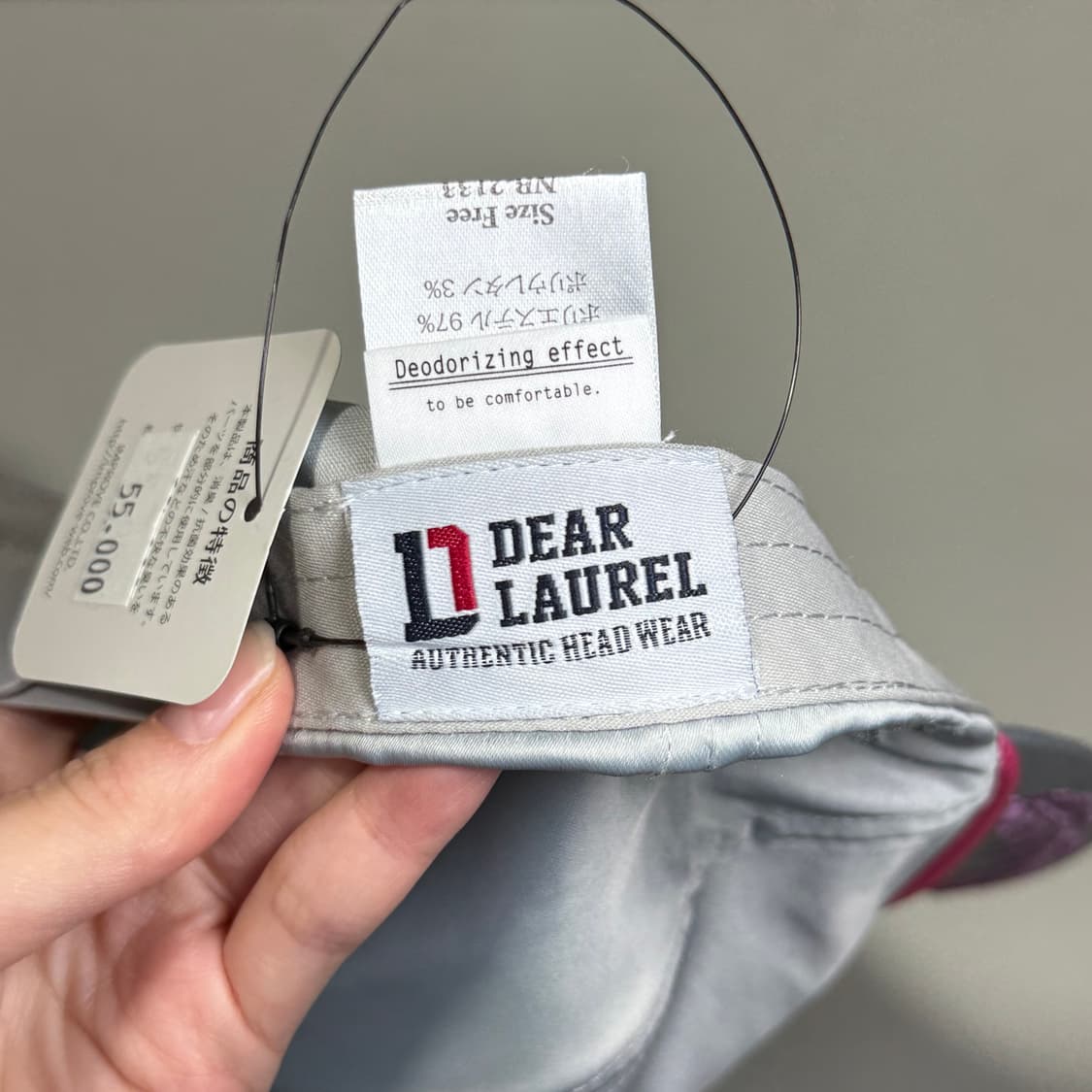 DEAR LAUREL/디아로렐 캡 아폴로 DL25S611133 맨즈 레이 상품이미지6