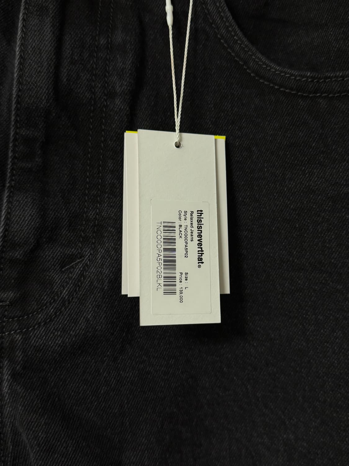 (새상품) 디스이즈네버댓 - Relaxed Jeans 상품이미지3