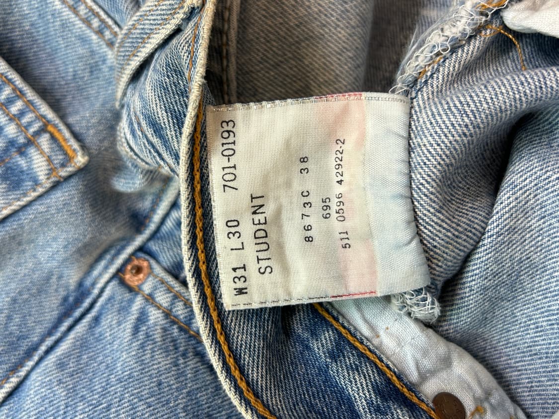 90s Levis501 Student Fit (Made in USA) 상품이미지6