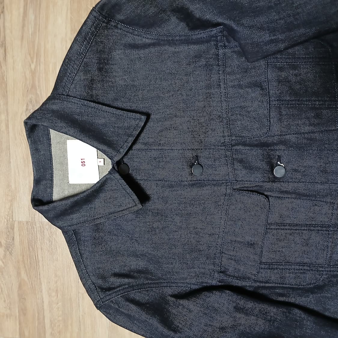 plac 051 플랙 데님 칸디아니 트러커 청자켓 상품이미지3