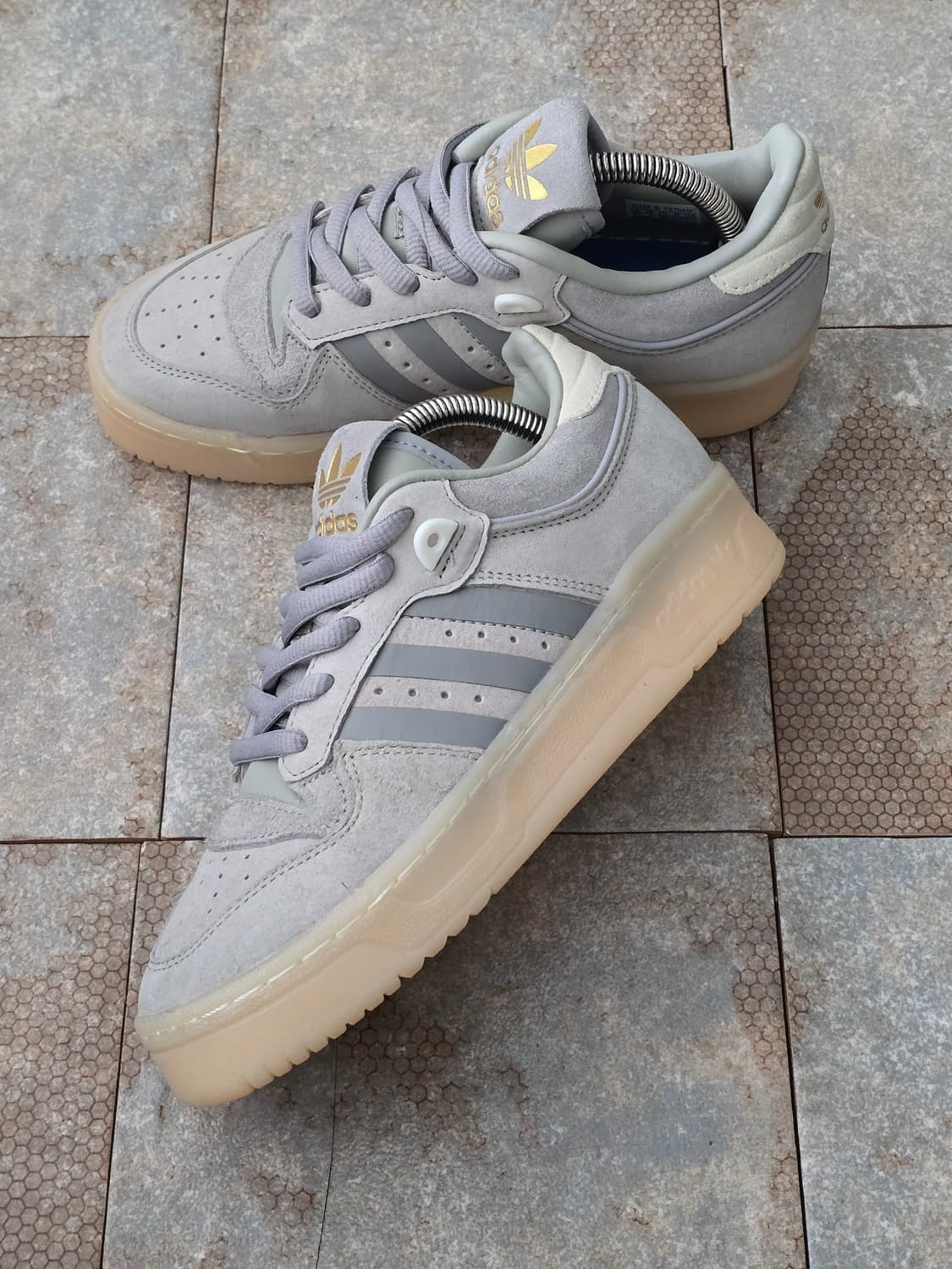 (225)아디다스 라이벌리 로우 86 그레이 상품이미지3
