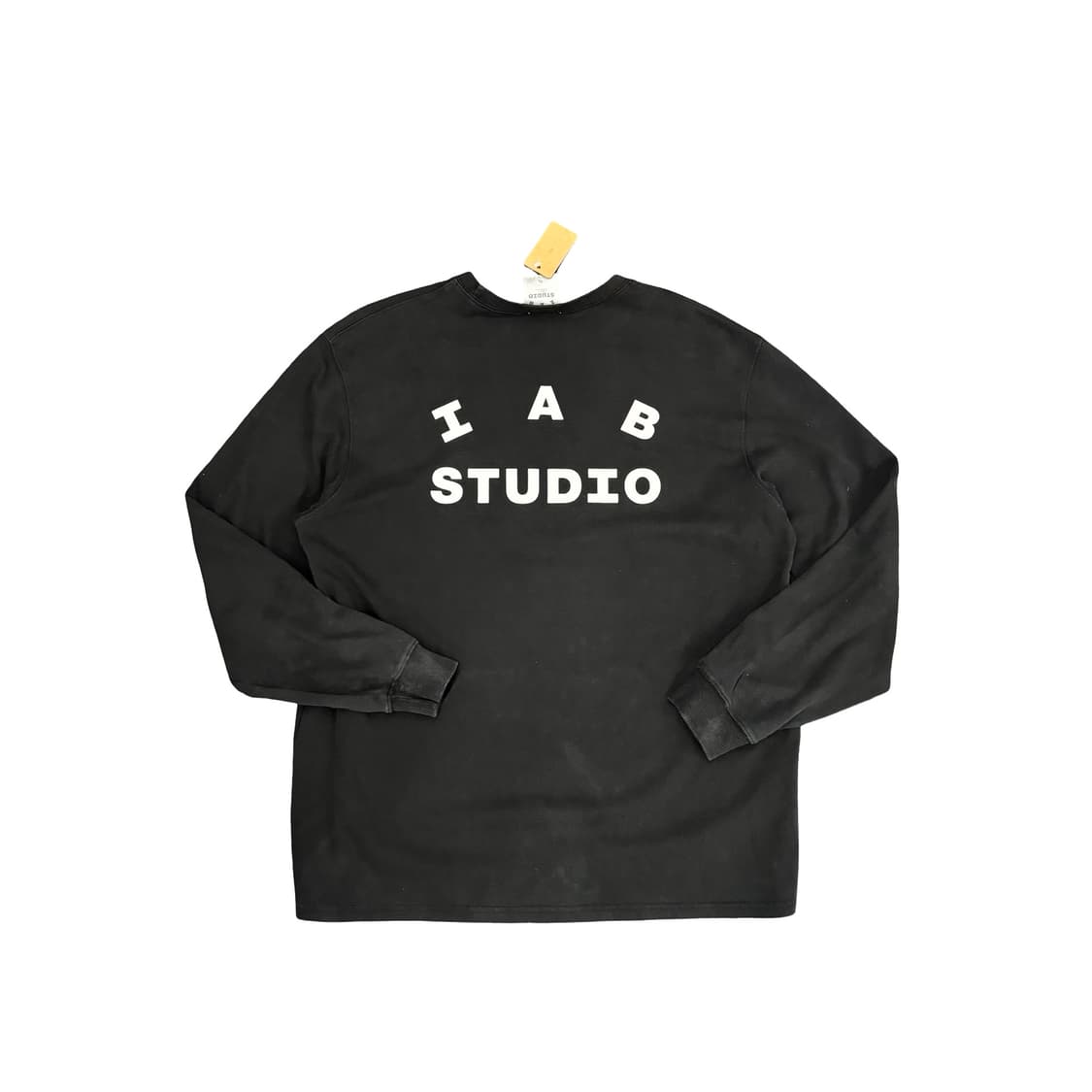 (100) IAB-STUDIO 긴팔 티셔츠 블랙 상품이미지6