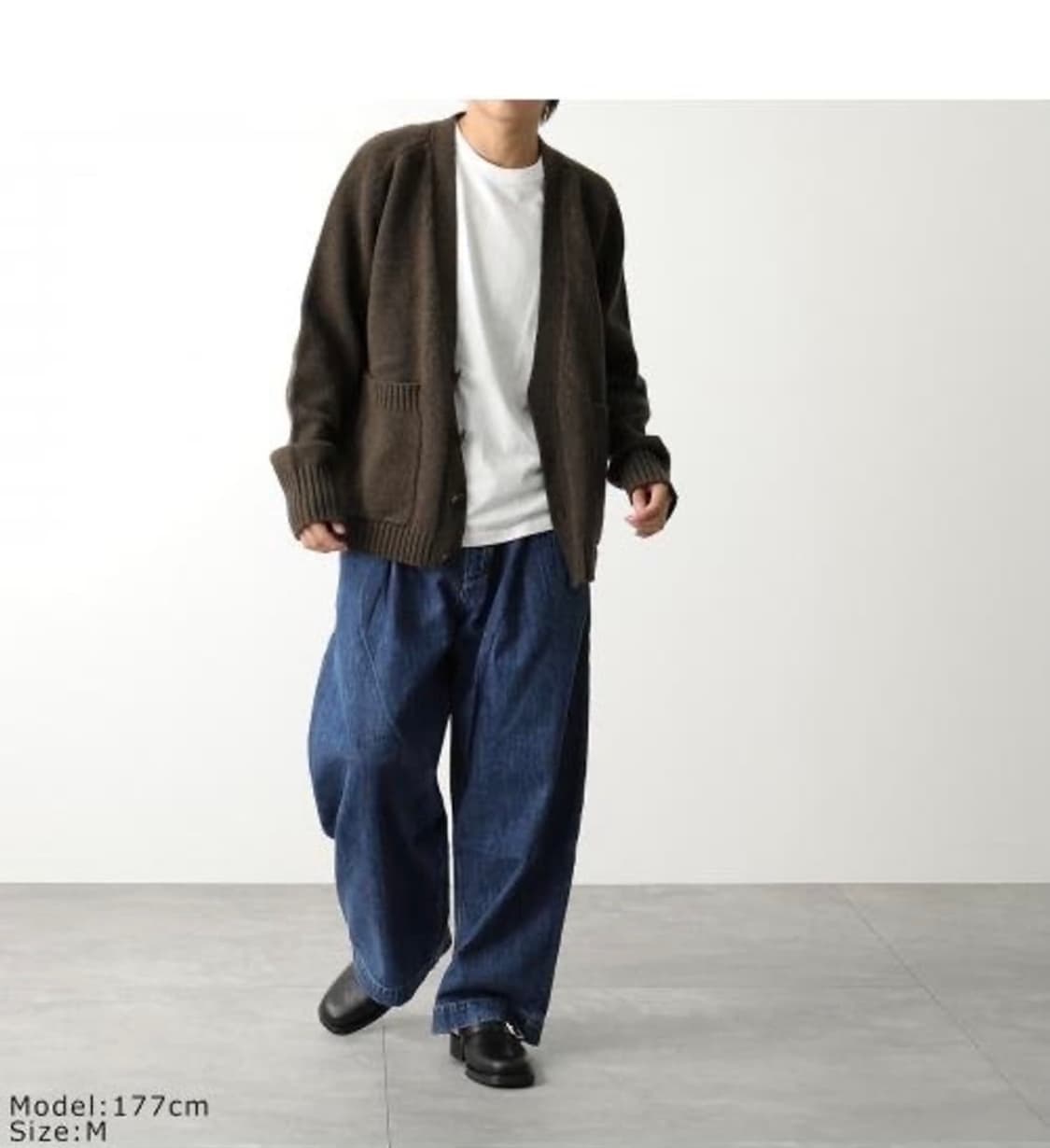 [L] 스튜디오 니콜슨 푸크 워시드 데님 팬츠 상품이미지1