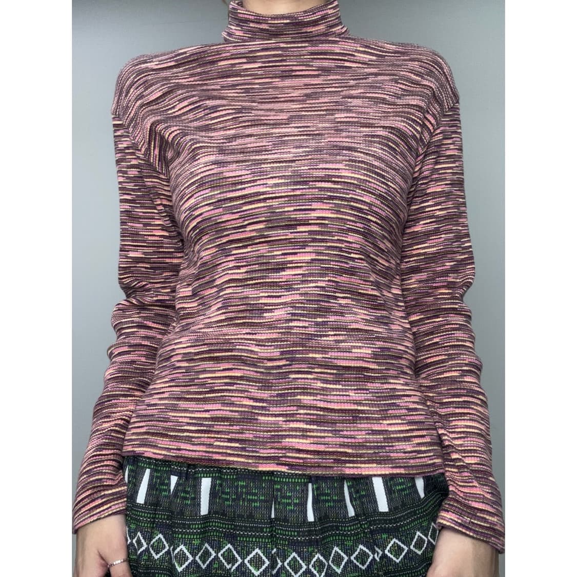 빈티지 핑크 롱슬리브 상품이미지1