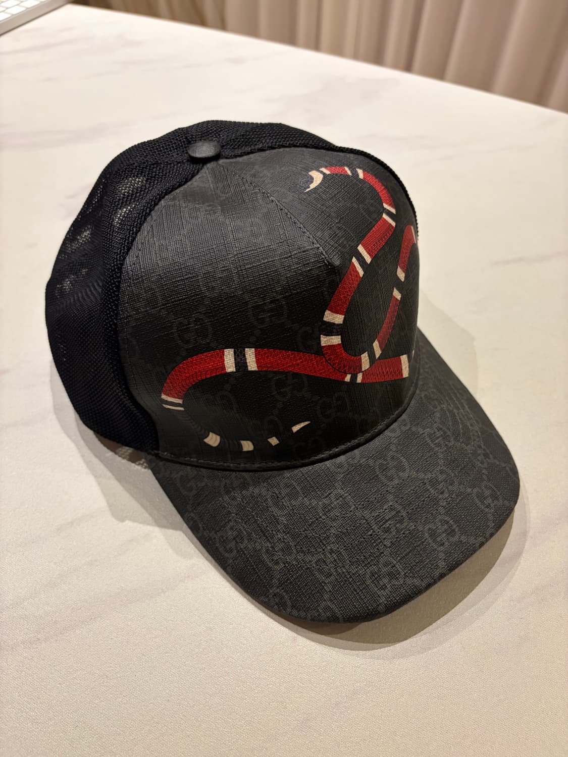 구찌 킹스네이크 볼캡 L 상품이미지2