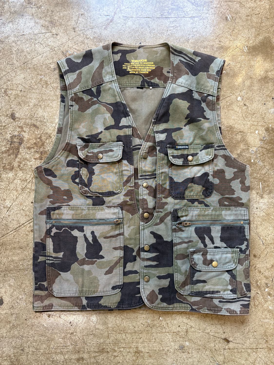 00s 토라이치 카모플라주 워크 베스트 상품이미지1
