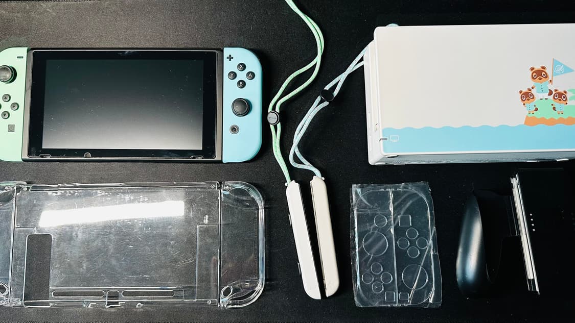 닌텐도 스위치 모동숲 에디션 + 추가 조이콘 등 판매 상품이미지3