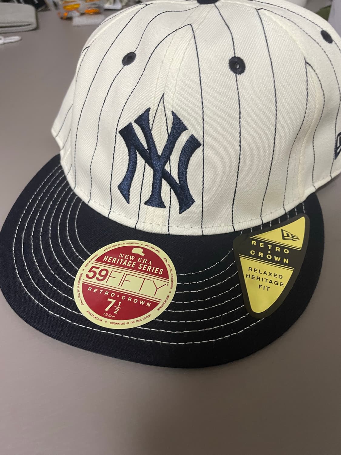 MLB야구모자  59fifty 7 1/2 레트로크라운 새상품 판매 상품이미지1