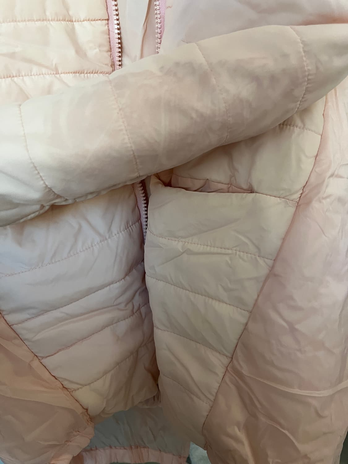 Pink 프린팅 패딩 상품이미지5
