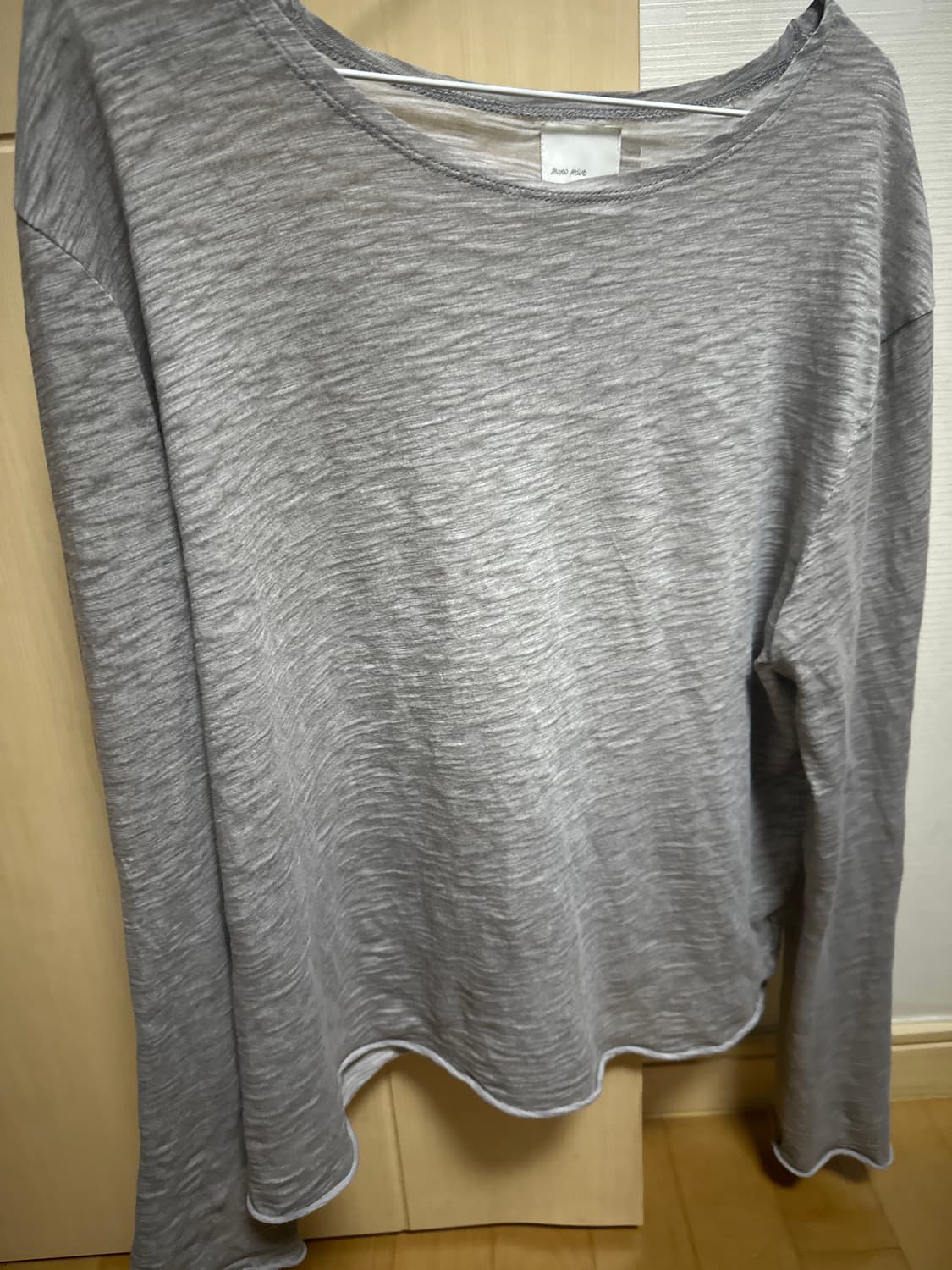 모노프리베 Textured Roll Long Sleeve 상품이미지3