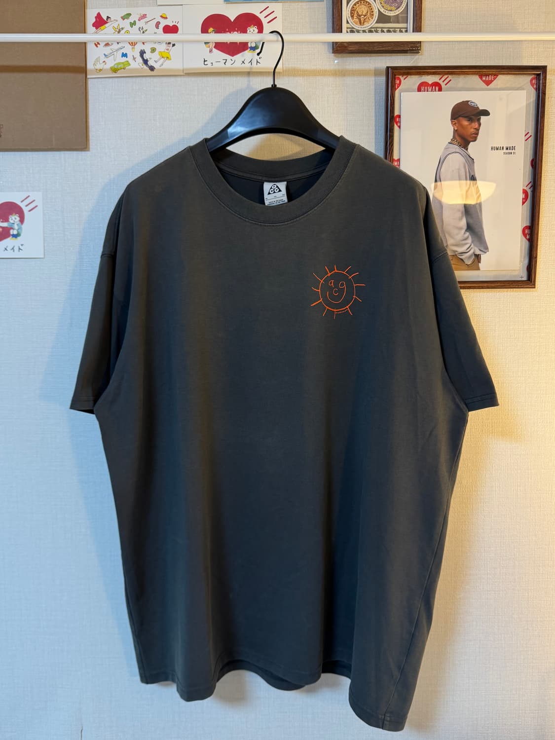  (XL)나이키 ACG 선샤인 티셔츠 다크 스모크 그레이 - US/EU 상품이미지3