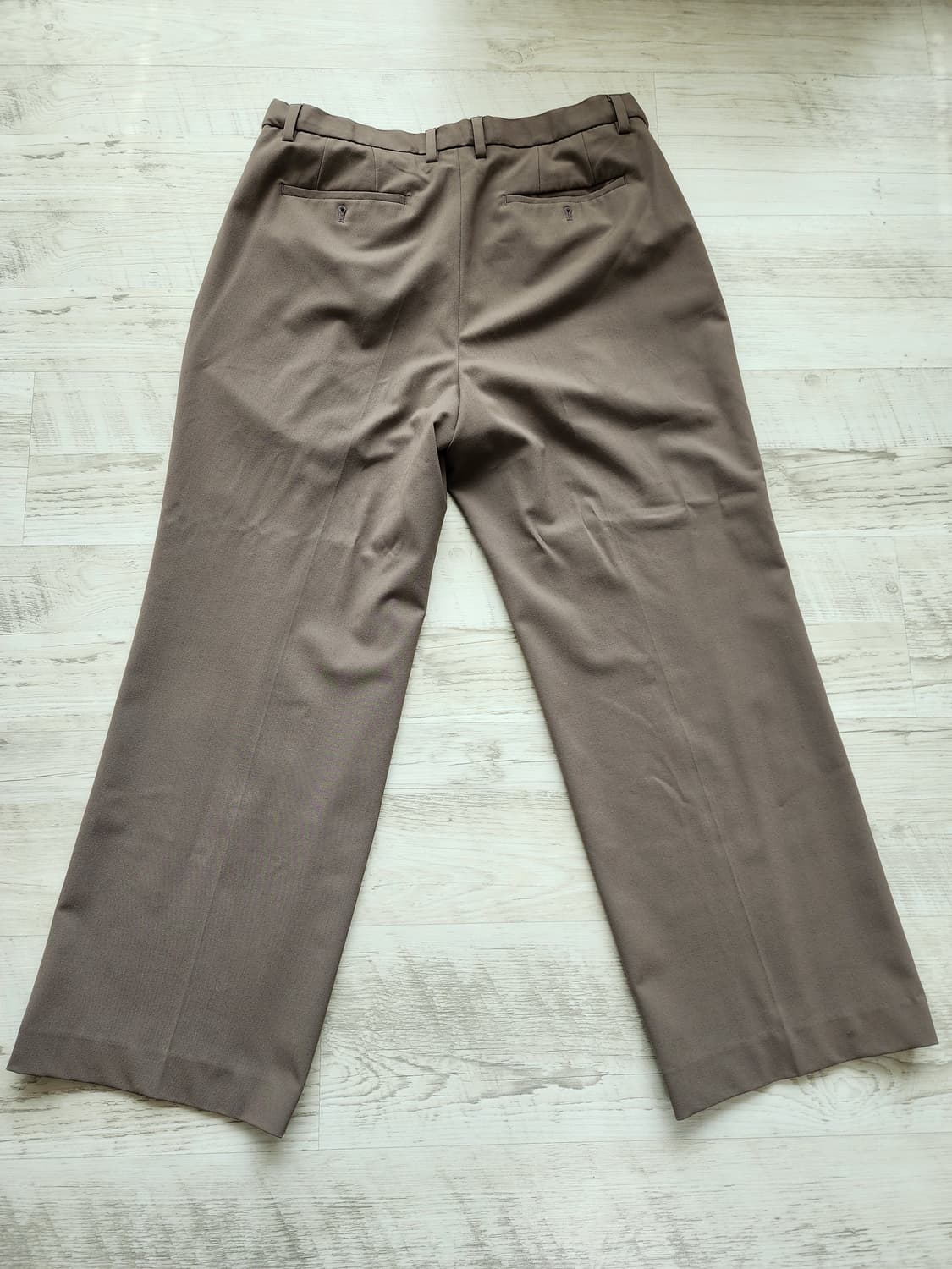 MUSINSA 무신사 스탠다드 와이드핏 슬랙스 팜. 34인치 정장 바지 상품이미지2