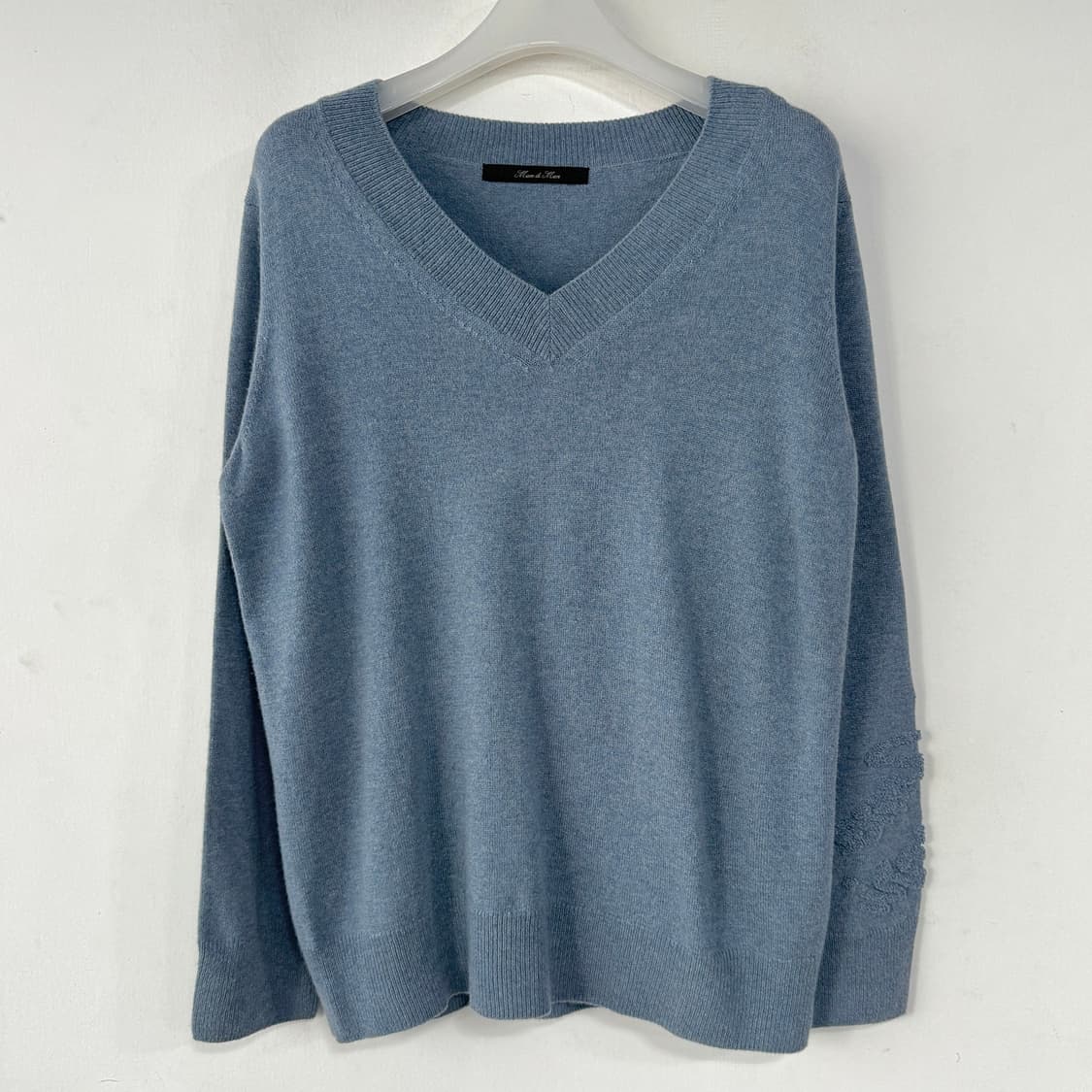 마레디마리 캐시미어100 브이넥 풀오버 상품이미지2