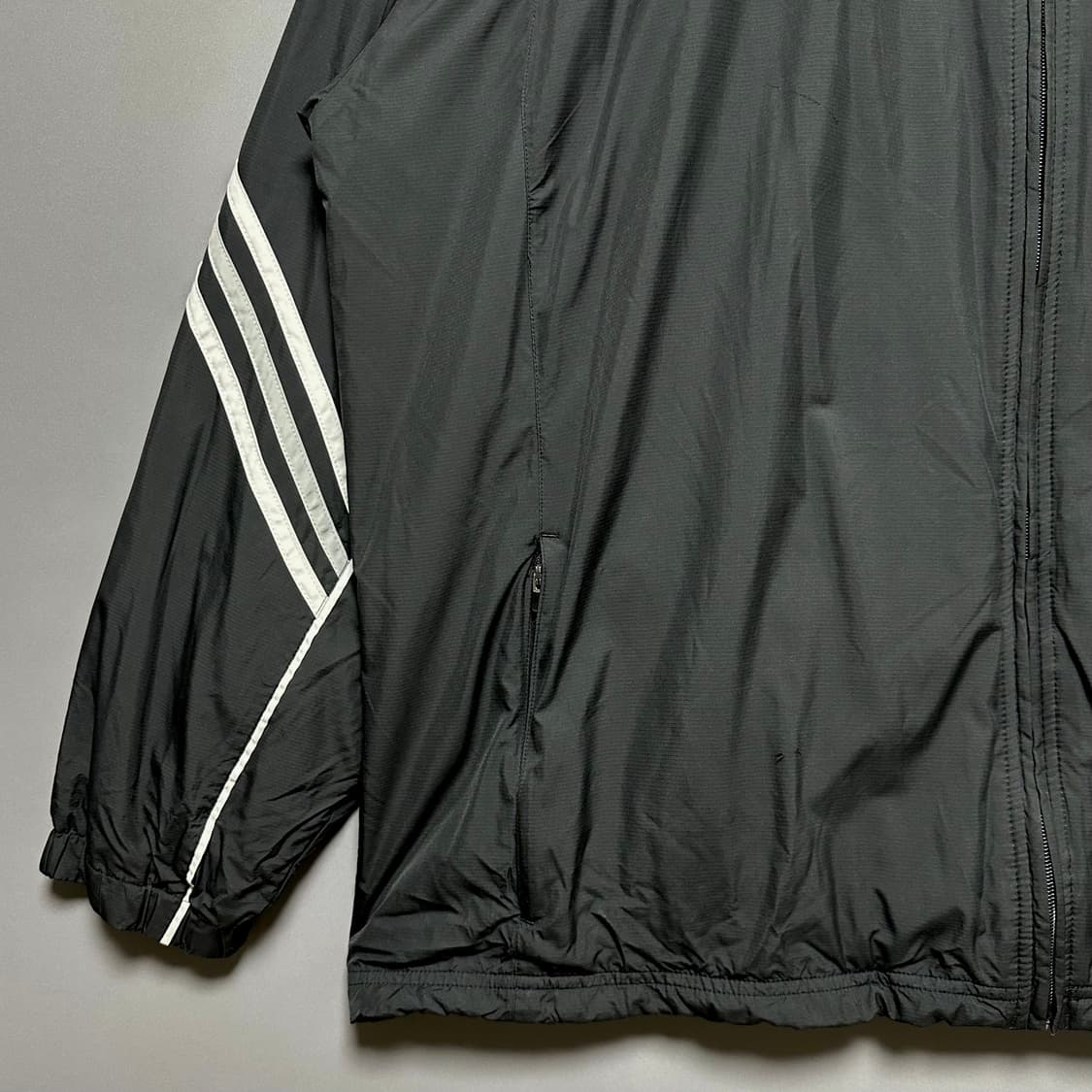 [2XL]아디다스 블랙 바람막이 상품이미지3