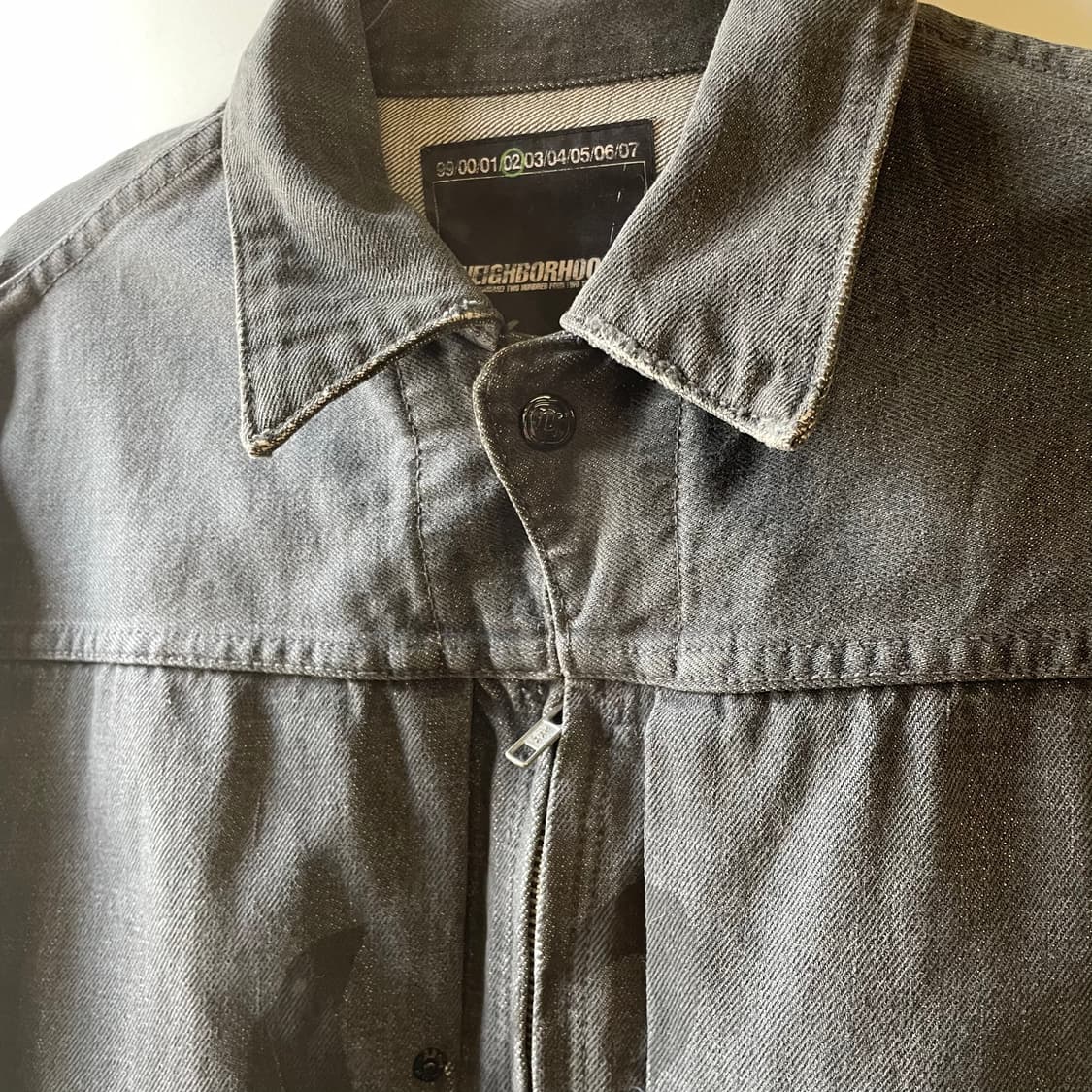 02s 네이버후드 흑청 데님자켓 상품이미지3
