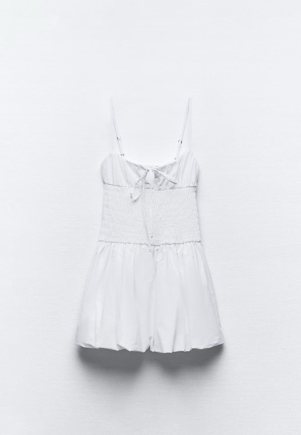 ZARA 자라 스모킹 디테일 벌룬 원피스 상품이미지3