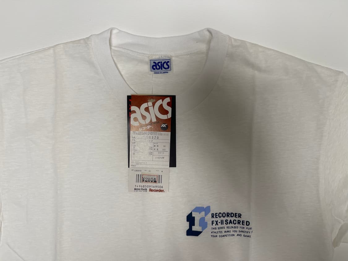 아식스 90s 올드 그래픽 반팔 티셔츠 2번 빈티지 ASICS OLD  상품이미지2