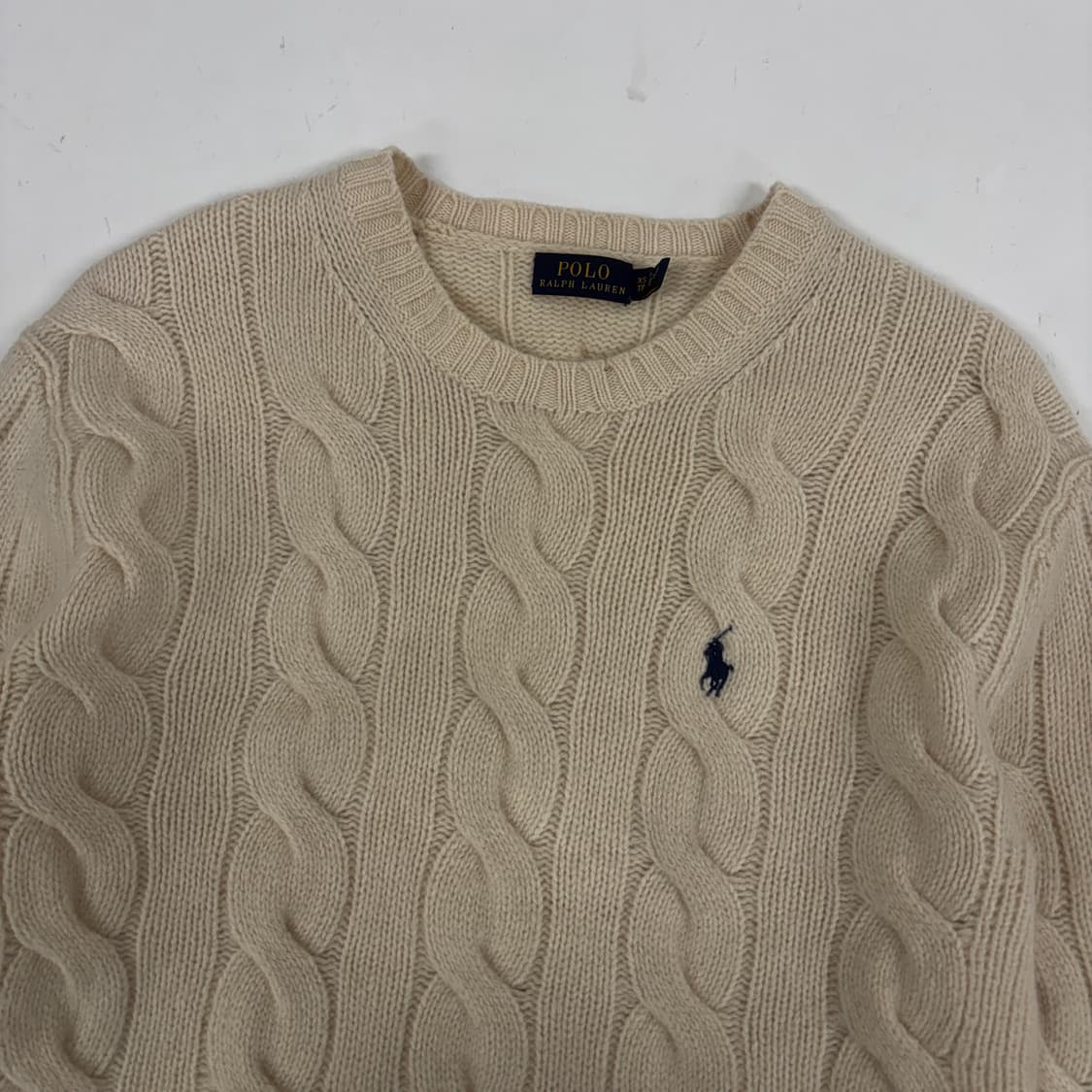 폴로 울 캐시미어 니트  상품이미지5