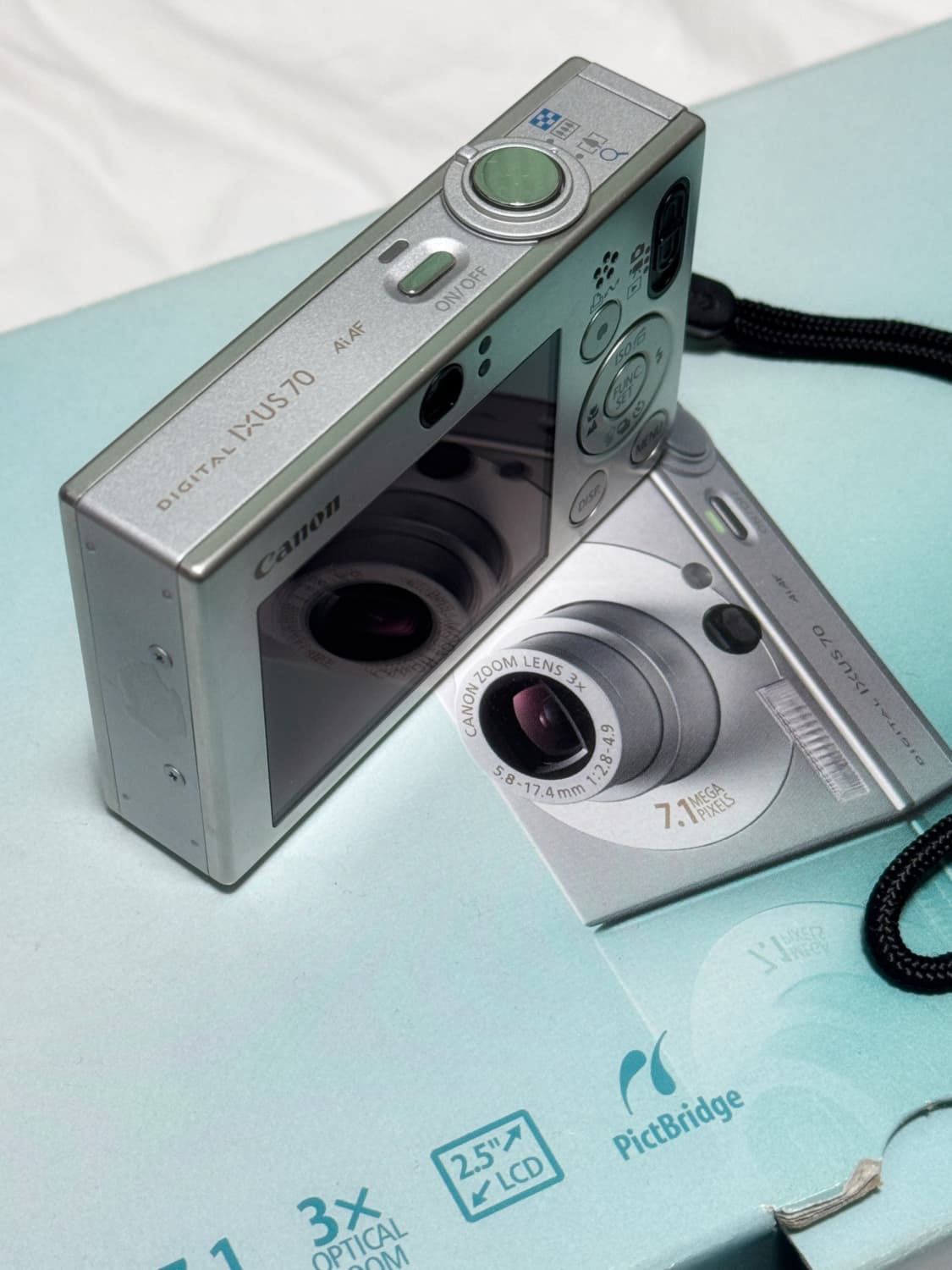 캐논 익서스 70 ixus 70 (풀박, 작례o) 상품이미지4