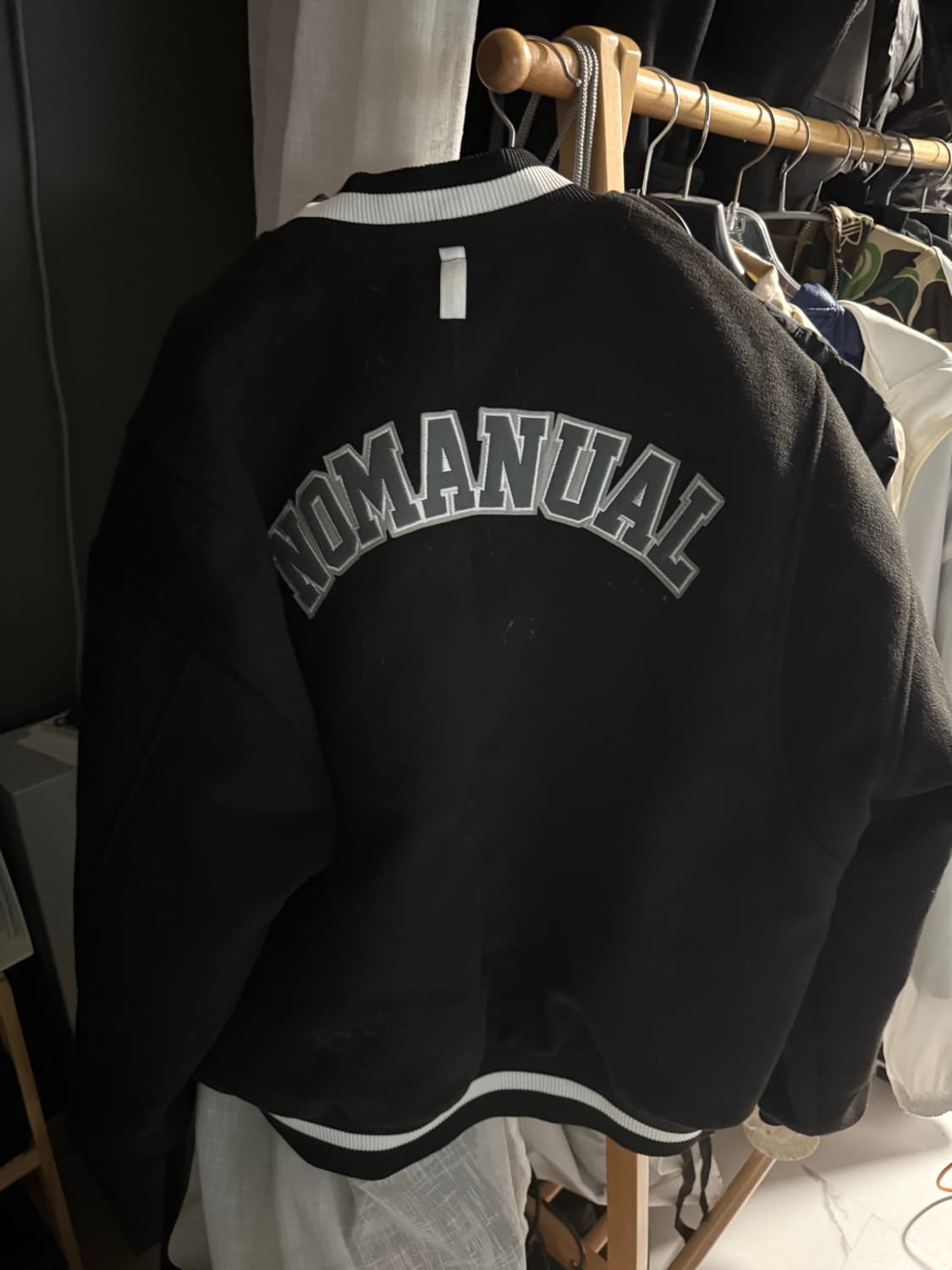 노메뉴얼 바시티 자켓 L 상품이미지2