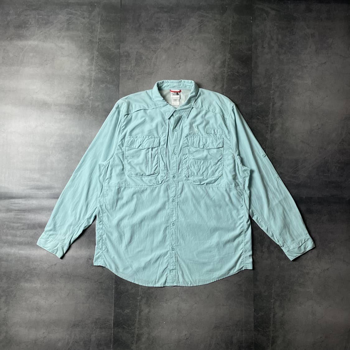 THE NORTH FACE 노스페이스 빈티지 민트 코튼 셔츠 A00513 상품이미지1