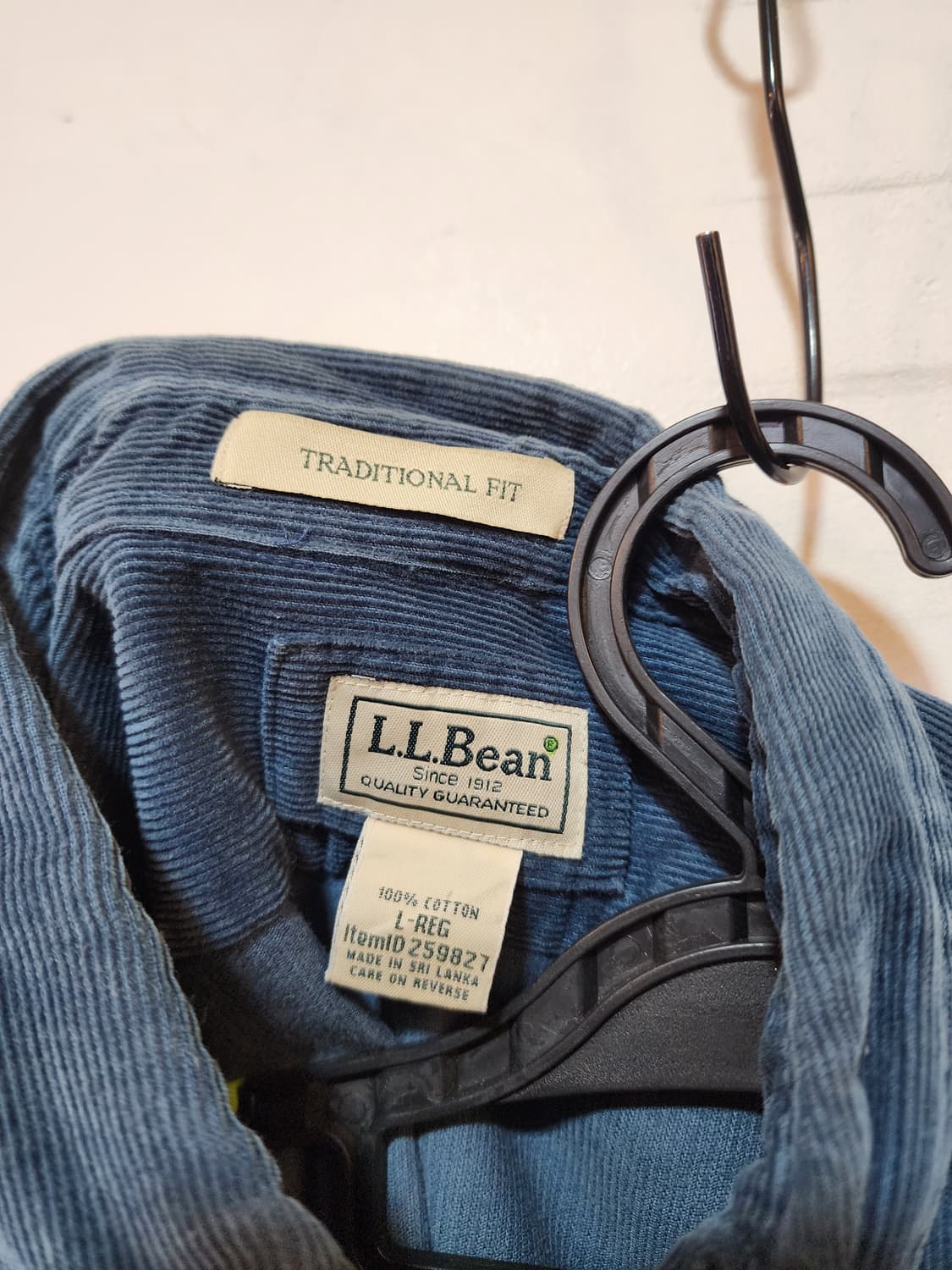 L.L.Bean 남성 코듀로이 셔츠 L 상품이미지6