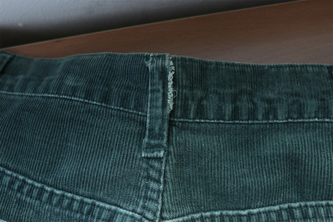 70s 리바이스 646 코듀로이 부츠컷 팬츠 상품이미지8