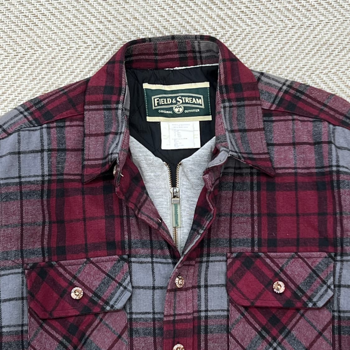 필드앤스트림 레이어드 셔츠자켓 r2913 상품이미지7
