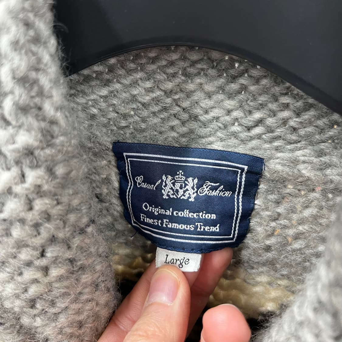 빈티지 코위찬 가디건 L 상품이미지3