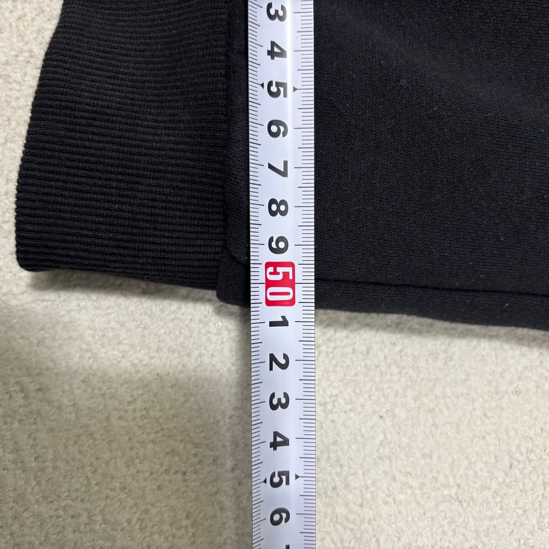 100 장미쉘바스키아 블랙 기모 후드집업 1202 상품이미지8