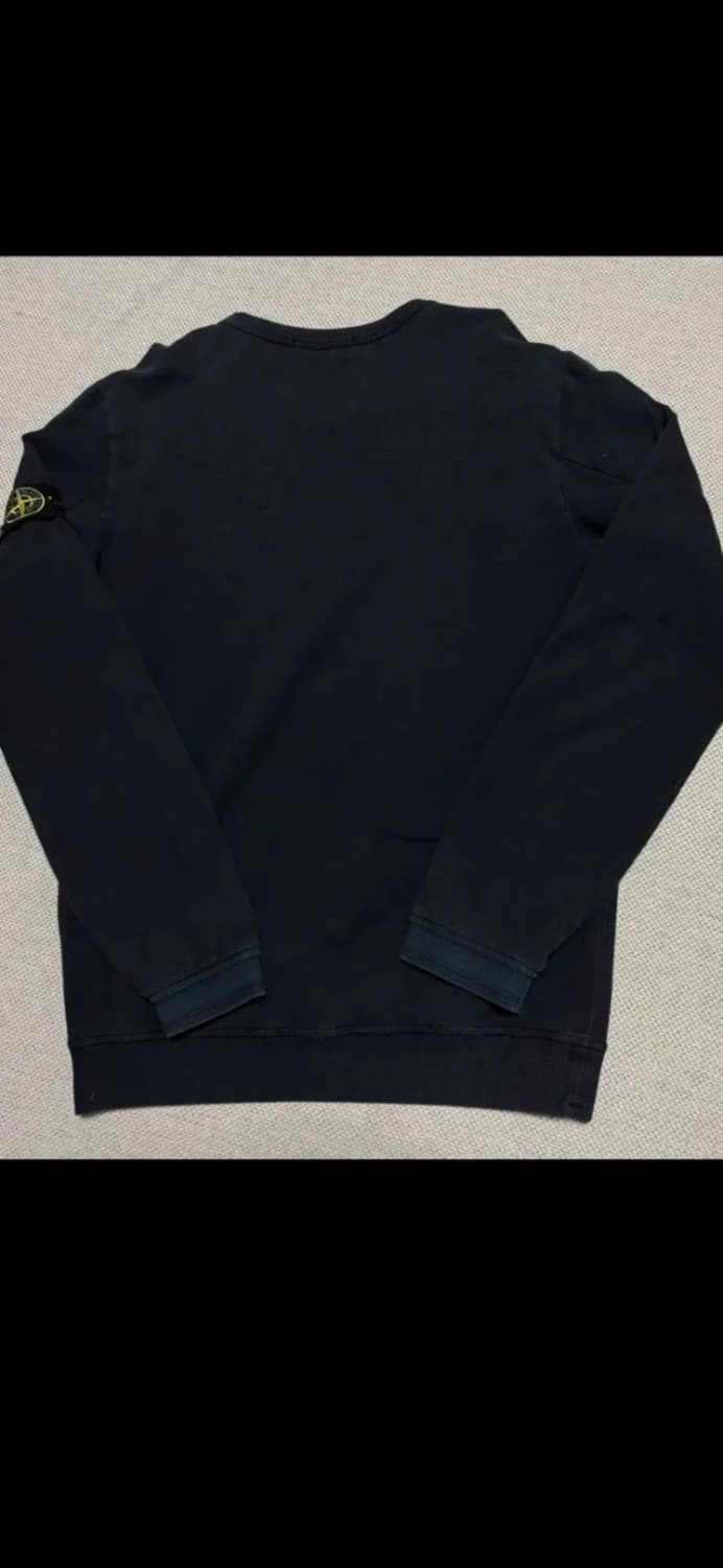 스톤아일랜드 맨투맨 블랙 상품이미지4