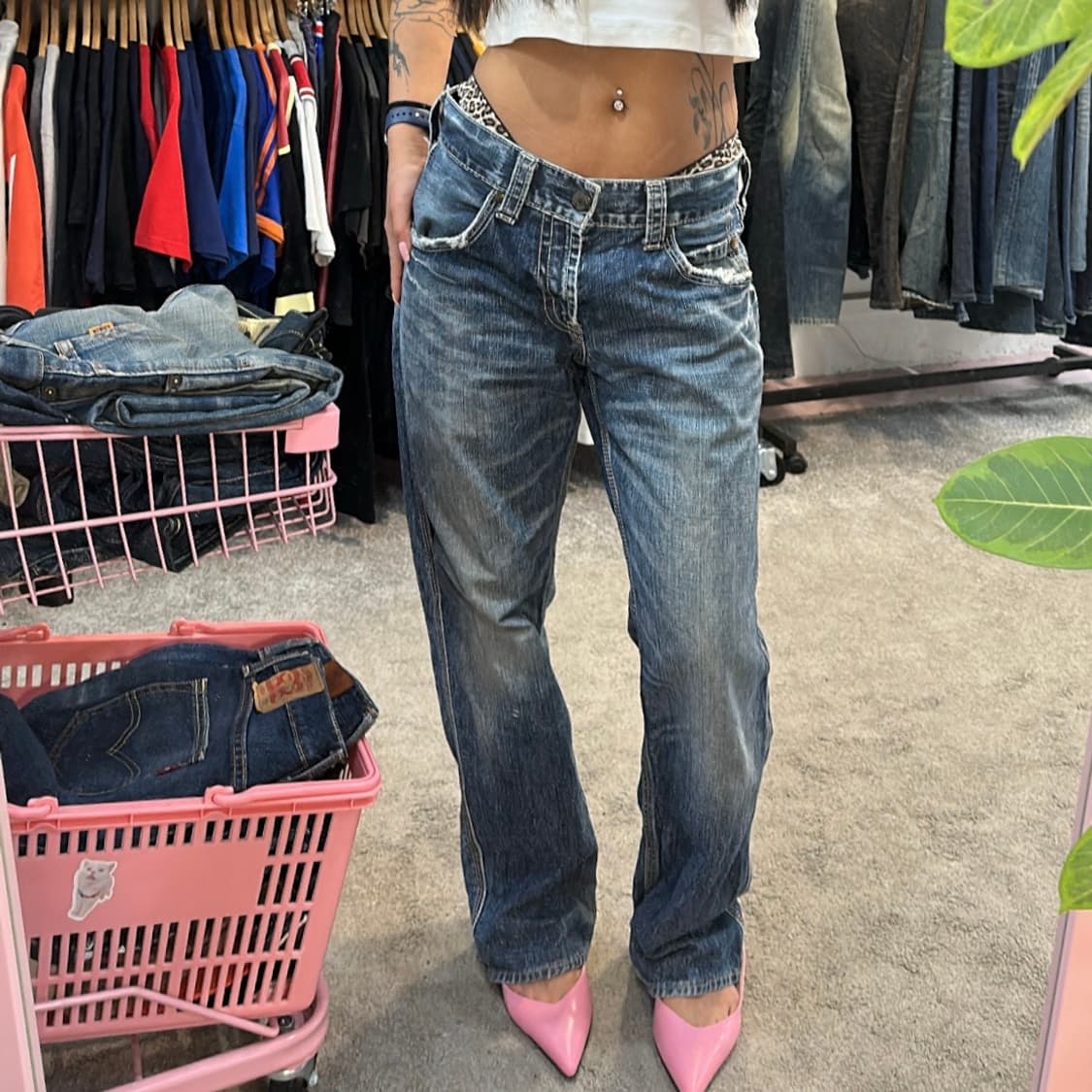 리바이스 재팬 네오 클래식 신치백 데님 팬츠(30) 상품이미지2