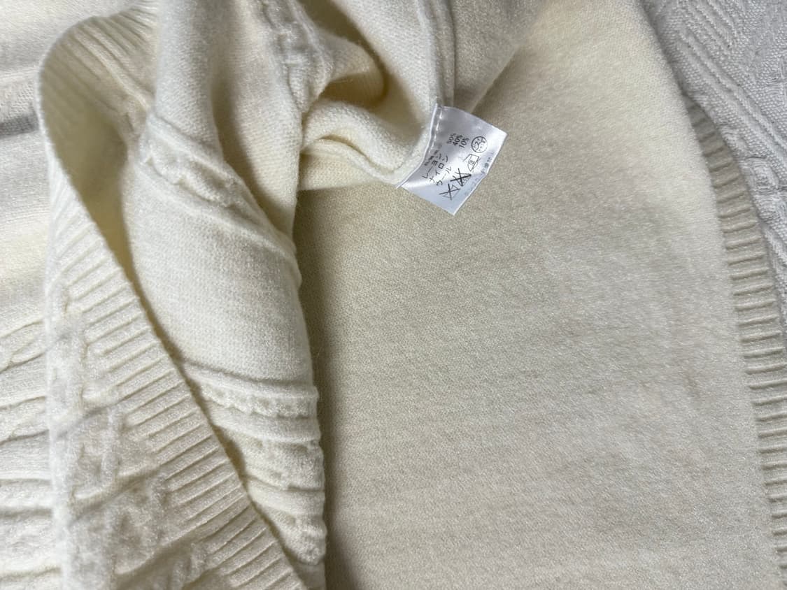 울 블렌디드 오프 숄더 폴라 넥 투웨이 케이블 니트 원피스 상품이미지8