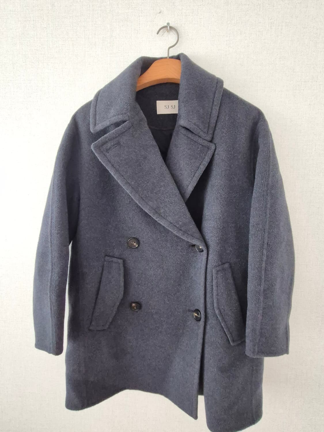 한섬 sjsj 더블코트(모 79 앙고라 21) 상품이미지2