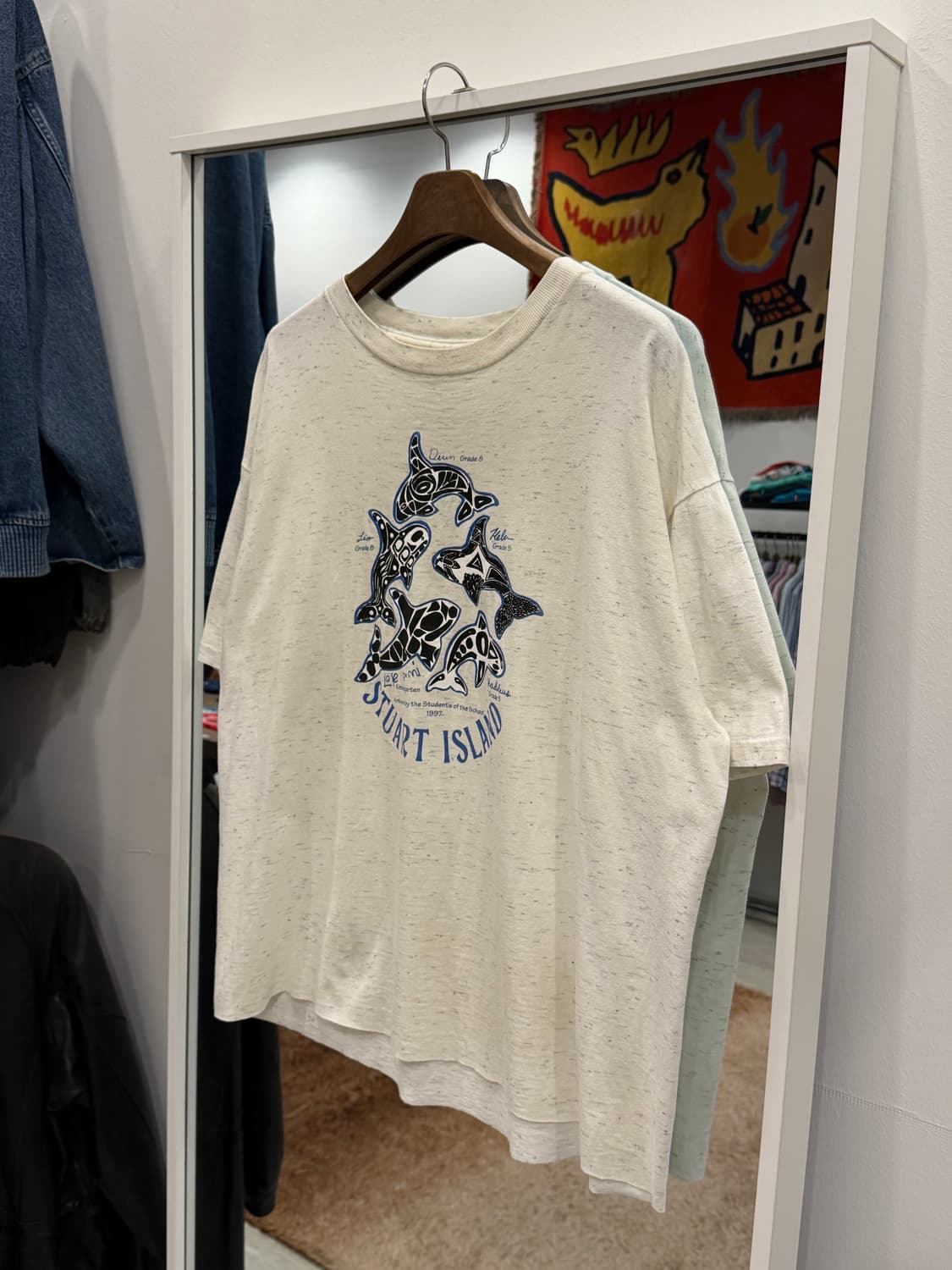90s Oneita 오네이타 컷오프 반팔 티셔츠 (made in USA) 상품이미지1