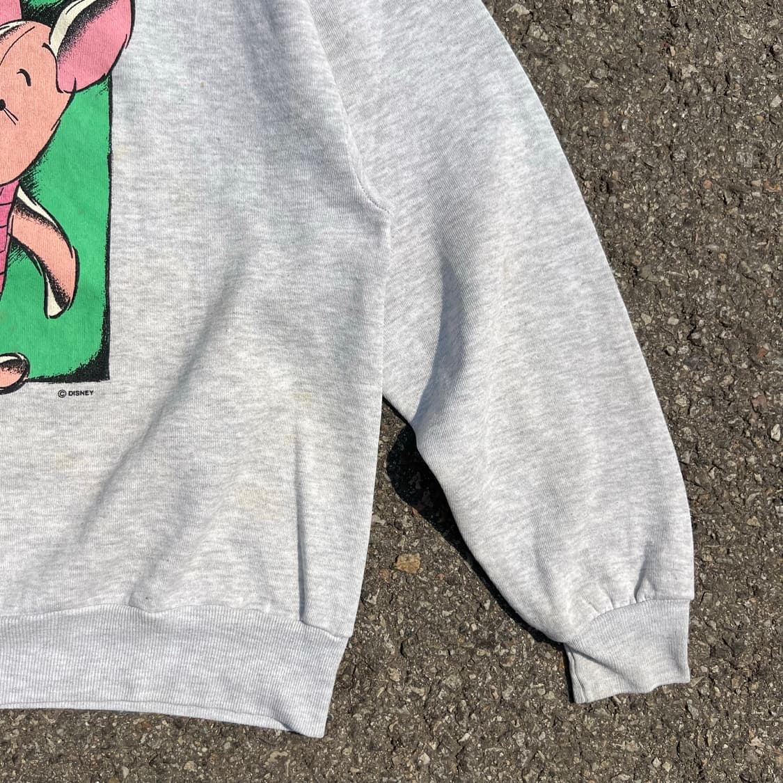 90‘s Velva Sheen 피글렛 스웻셔츠 상품이미지3